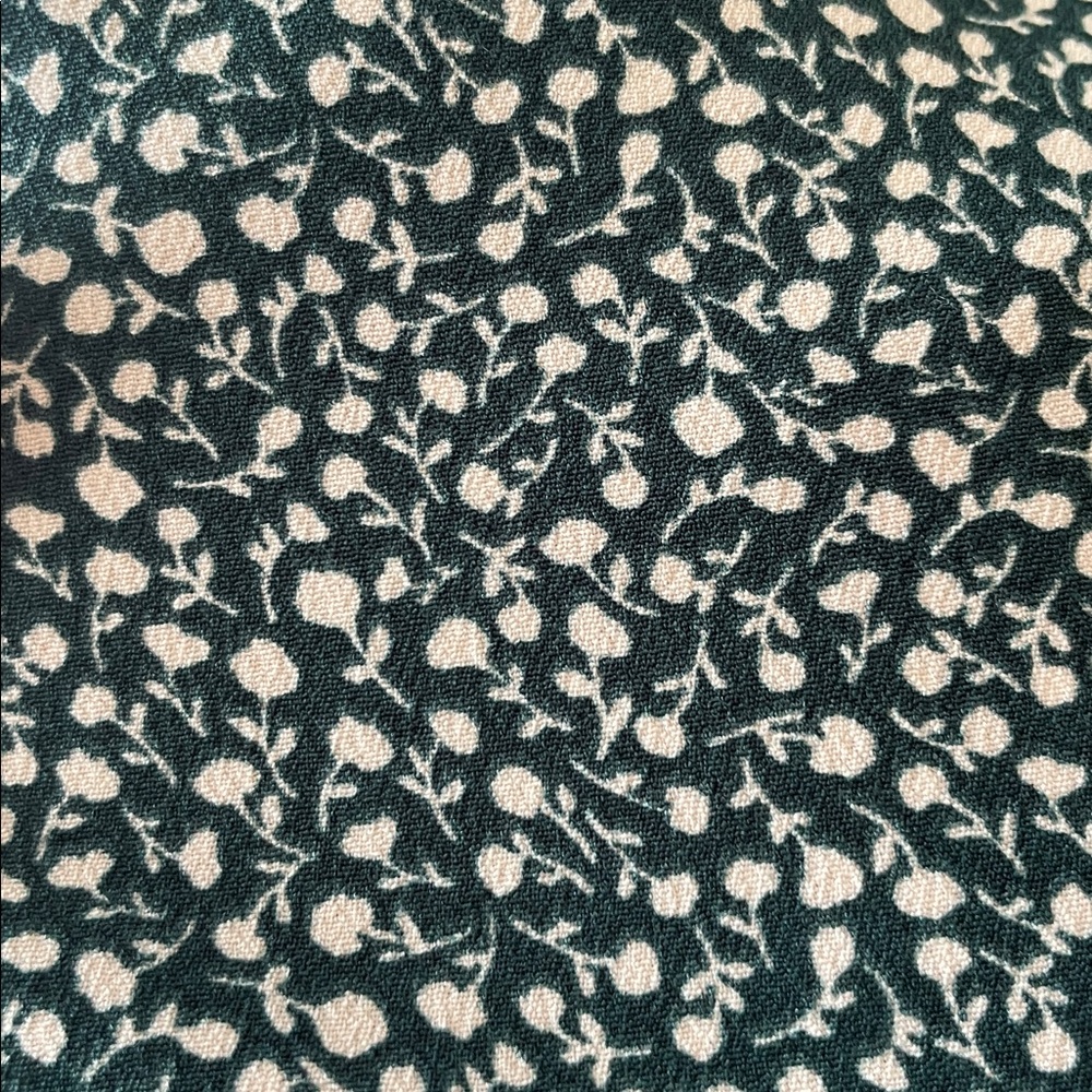 Abercrombie Green Floral Sweetheart Dress - Picture 3 of 3